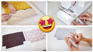 5 einfache Taschen  Nähen OHNE Schnittmuster  Anfänger  Nähtinchen diy nähen nähenfüranfänger [upl. by Steinway]