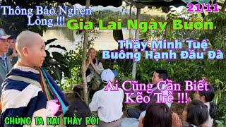 Truyền Thông Đứng Hình Thầy Minh Tuệ Buông Hạnh Đầu Đà Gửi Lời Này Ai Cũng Cần Biết [upl. by Nevin]