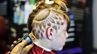 HAIRCUT Freshest SunFlower Design HD [upl. by Ailugram]