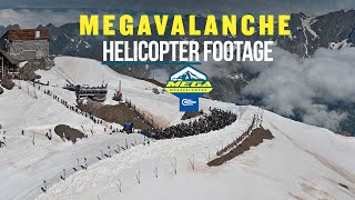 MEGAVALANCHE 2021 Helicopter Footage 🚁 [upl. by Hewet869]