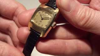 Bulova Accutron 2210 with 440 Hz humming sound [upl. by Breech]