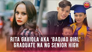 Rita Gaviola aka â€˜Badjao girlâ€™ graduate na ng senior high  PUSH Daily [upl. by Gnad349]