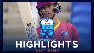 Bishop Scores 95  Combined Campuses and Colleges v West Indies Academy  CG United Super 50 2023 [upl. by Yacano]