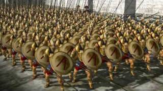 FLAMINIUSs LEGIONS SIEGING SPARTA 3D HISTORICAL ANIM VIDEO TEST 1 [upl. by Dachy]