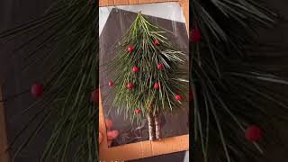 Hermoso DIY De Pino🌲Natural decoraciondenavidad christmas [upl. by Jarek220]