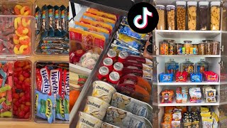 ASMR ChipsChocolates and Snacks DrawerPantry Restock and Refill TikTok Compilation [upl. by Clint]