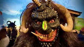 Whitby Krampus Runs Amok In Whitby [upl. by Ardnuahc]