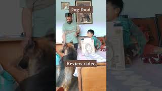 Meat up dog food review shorts dog germanshepherd viralvideo trending doglover dogfood dogs [upl. by Anitnuahs501]