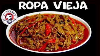 RECETA DE CARNE DESMENUZADA ROPA VIEJA [upl. by Crespo]