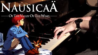 Studio Ghibli Nausicaä of the Valley of the Wind  Main Theme  Piano Solo  Leiki Ueda [upl. by Atikkin]