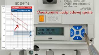 Nastavenie elektronickej ochrany výkonového ističa [upl. by Ateval]