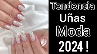 2024 TENDENCIAS EN UÑAS 💅😱 COLORES Y DISEÑOS DE UÑAS 2024 [upl. by Arihsaj]