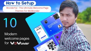 How to Setup Wonderful  The Ultimate Welcome Page Themes For WoWonder [upl. by Harbard]