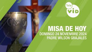 Misa de hoy ⛪ Domingo 24 Noviembre de 2024 Padre Wilson Grajales TeleVID MisaDeHoy Misa [upl. by Jun902]