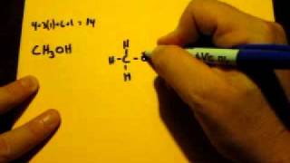 Lewis Dot Structure of CH3OH Methanol [upl. by Le775]