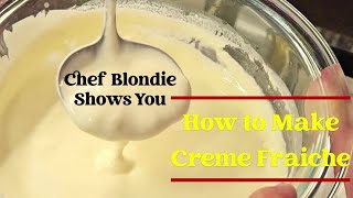 How to Make Creme Fraiche [upl. by Nnaul212]