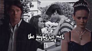 Dean amp Rory • The Night We Met Gilmore Girls [upl. by Attenaj440]