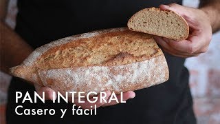 Pan integral casero  Fácil y rico [upl. by Ahseina]