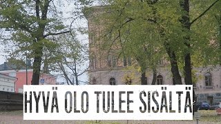 Haluun että hyvä olo tulee sisältä [upl. by Adella527]