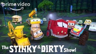 The Stinky and Dirty Show Season 2 Part 3  Clip Honk Youre It  Prime Video Kids [upl. by Amalee]