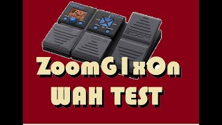 Zoom G1Xon Wah Trial shorts [upl. by Yand]