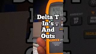 Delta T location matters hvac hvactraining hvacservice hvactesting hvactech [upl. by Tammany]