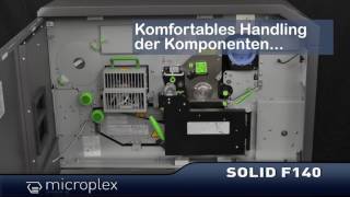 SOLID F140 EndlosLaserdrucker mit Kaltfixierung [upl. by Akym173]