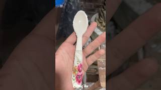 Plastic spoon making viralshort [upl. by Mireille16]