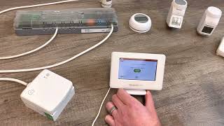 Honeywell Home evohome  Creating a single heating zone with evotouch Controller as the thermostat [upl. by Carmella]