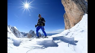 Skitour durch die Dolomiten Von Kolfuschg nach Campill [upl. by Neeven]