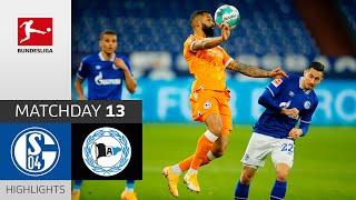 FC Schalke 04  Arminia Bielefeld  01  Highlights  Matchday 13 – Bundesliga 202021 [upl. by Meakem]