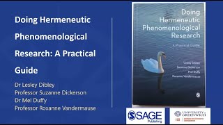 quotDoing Hermeneutic Phenomenological Research A Practical Guidequot  Book Launch [upl. by Borek]