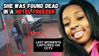 Kenneka Jenkins’ Last Moments Captured on CCTV Before Being Found Dead in Hotel Freezer [upl. by Mcquade86]