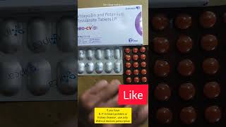 teeth pain control with clavam 625 Zerodal sp metrogyl400 tablet [upl. by Naillimxam]