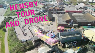 HEMSBY Great Yarmouth with Drone Views April 2024 travel [upl. by Merete]