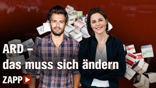 Zu teuer zu groß zu einseitig Die Zukunft der ARD  Zapp Talk  NDR [upl. by Catharina]