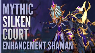 Mythic Silken Court First Kill  Enhancement Shaman PoV  Vindicatum on Icecrown [upl. by Ardel416]