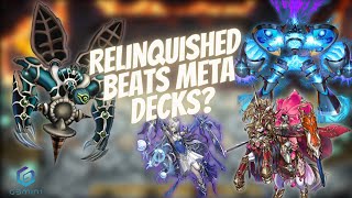 New BEST Relinquished Deck Crushes the META  Deck Profile in Description  YuGiOh Master Duel [upl. by Llennoc]