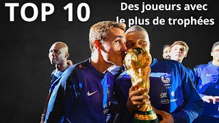 TOP 10  Les footballeurs les plus titrés au monde [upl. by Elreath]