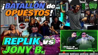 🔴COLOMBIANOS REACCIONAN a REPLIK vs JONY B ¡BATALLÓN de OPUESTOS FMS MÉXICO EXHIBICIÓN 2023 [upl. by Tj]