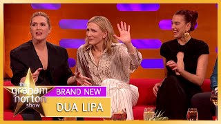 Kate Winslet Cate Blanchett amp Dua Lipa Discuss Their Weird Rituals  The Graham Norton Show [upl. by Aralomo]