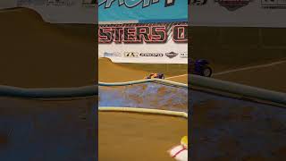 Professional RC driver Ty Tessmann driving around the track Master of Dirt 2023 BeachRC [upl. by Ennayram]