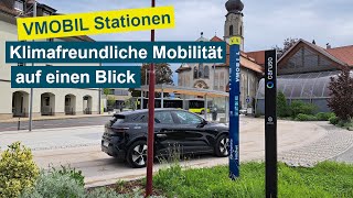 VMOBIL Stationen  Die Mobilitätsdrehscheiben in Vorarlberg [upl. by Alinoel]