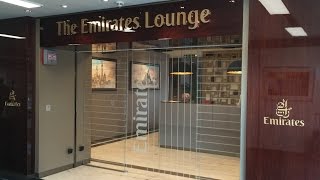 Emirates Glasgow Lounge and short take off sequence [upl. by Laekcim255]