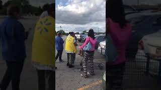 Bhad Bhabie Fight Walmart [upl. by Ariela821]