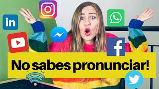 Pronuncias mal estas redes sociales 😱 APRENDER PALABRAS EN RUSO FÁCIL y RÁPIDO😆 [upl. by Rafa]