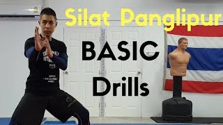 Basic Drills of Silat Panglipur [upl. by Rinum]