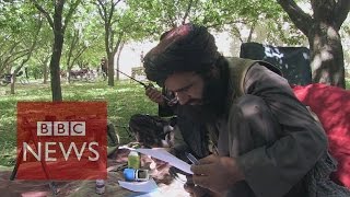 Inside a Taliban stronghold  BBC News [upl. by Fritzsche]