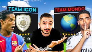 TEAM ICON vs TEAM MONDO su FC 25 [upl. by Hsirk]