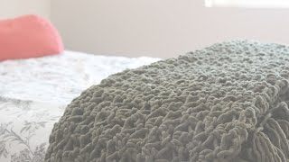 Easy Crochet Throw Blanket [upl. by Ellac]